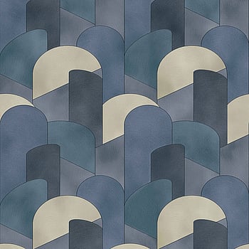 Galerie Wallcoverings Product Code 10155-08 - ELLE Decoration Wallpaper Collection - Blue Teal Beige Colours -  