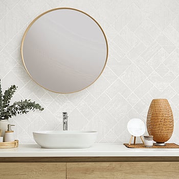 Galerie Wallcoverings Product Code 35508 - Odyssey Wallpaper Collection - White Colours -  